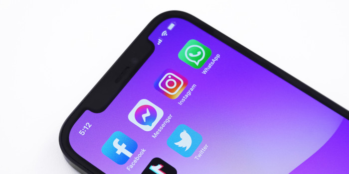 Mosaico de redes sociales