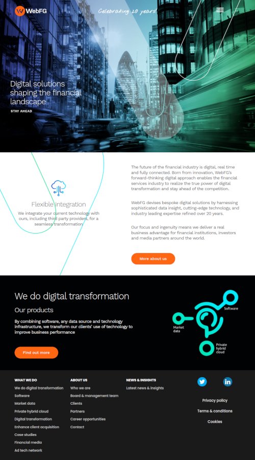 Empresa tecnológica dedicada al sector financero en todo el mundo